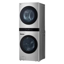 LG STUDIO WashTower, , 27", Front-Load - SWWE50N3 Stainless Steel Clearance