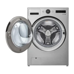 LG Washer & Dryer Kit, , Front-Load - WM5700-DLEX Graphite Steel Outlet