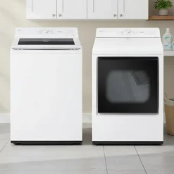 LG Washer & Dryer Kit, , Top-Load - WT-DLE8200 White Online