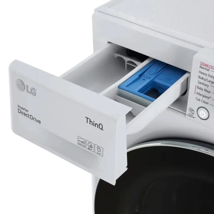 LG Washer & Dryer KIt, , Front-Load - WM-DLHC1455 White Discount