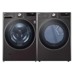 LG Washer & Dryer Sert, , Front-Load - ENS4100 Black Stainless Discount