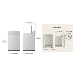LG Washer Top-Load 27