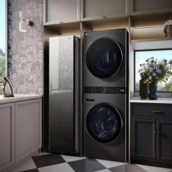 LG WashTower, , 27", Front-Load - WKHC252HBA Black steel Best
