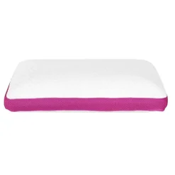 LOOP aerated memory foam pillow Pink & White Best