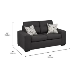 Sofa By Fancy Loveseat PENNYLANE ANTHRA Sale