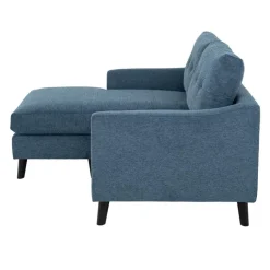 Loveseat with Reversible Chaise - Blue Best