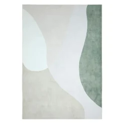 Machine Washable Indoor Rug - 5 x 7 Green/Grey/Beige Sale