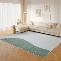 Machine Washable Indoor Rug - 5 x 7 Green/Grey/Beige Sale
