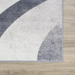 Machine Washable Indoor Rug - 5 x 7 Grey Sale