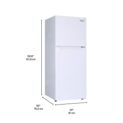 Marathon 12 Cu Ft 24 In Refrigerator Top Freezer - MFF123W White New