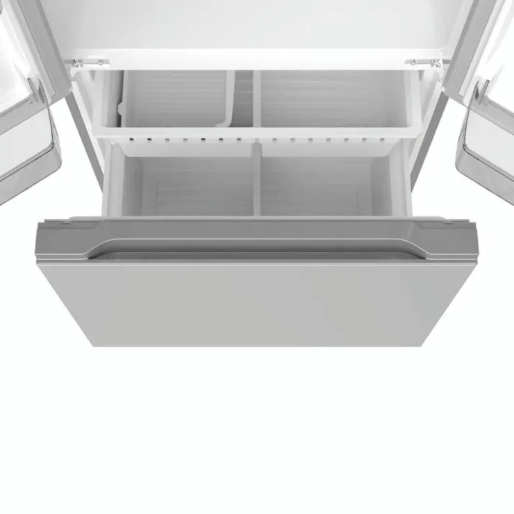 Marathon 18 Cu Ft Refrigerator 30 In Bottom Freezer, French door - MFF180SSFD-1 Stainless Hot