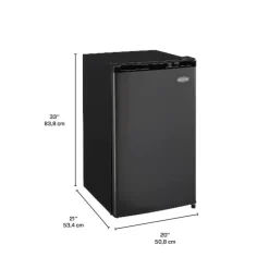 Marathon 4.4 cu.ft Compact Luxury Refrigerator Compact - MAR46BLS Black Discount