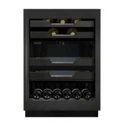 Marathon Wine Cellar 23.5" - M4-D250BLS Black New