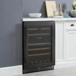 Marathon Wine Cooler 24" - MWC56-DBLS Black New