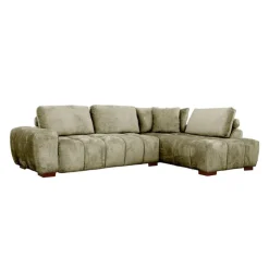 Marshmallow-Style Sectional with Right-Side Chaise - Sage Green Best