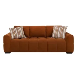 Sofa By Fancy Marshmallow-Style Sofa - Rust Best