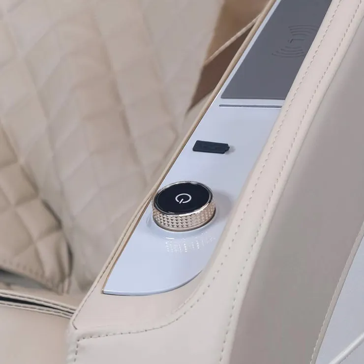 Massage Chair with Touchscreen - 4D Beige Best