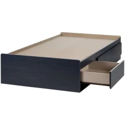 Meubles South Shore Mates Bed With 3 Drawers 39'' - South Shore BLUEBERRY Sale