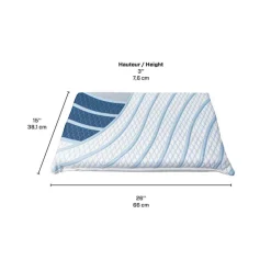 ZedBed Memory Foam Pillow (3”) - Queen Size Online