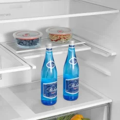 MIDEA 26,5 Cu. Ft. 36 In Refrigerator Bottom Freezer, French door - MRF27I6BST Stainless Clearance