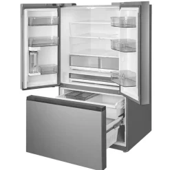 MIDEA 31.7 Cu. Ft. 36 In Refrigerator Bottom Freezer, French door - MRF32I6BST Stainless Discount