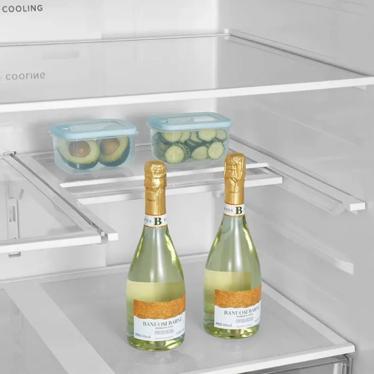MIDEA 31.7 Cu. Ft. 36 In Refrigerator Bottom Freezer, French door - MRF32I6BST Stainless Discount