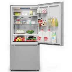 MIDEA 18.7 Cu. Ft. 30" Refrigerator Bottom Freezer - MRB19B7AST Stainless Steel Discount