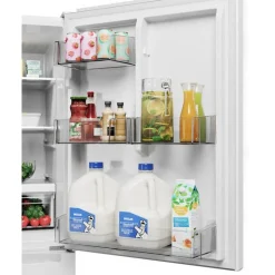 MIDEA 18.7 Cu. Ft. 30" Refrigerator Bottom Freezer - MRB19B7AWW White