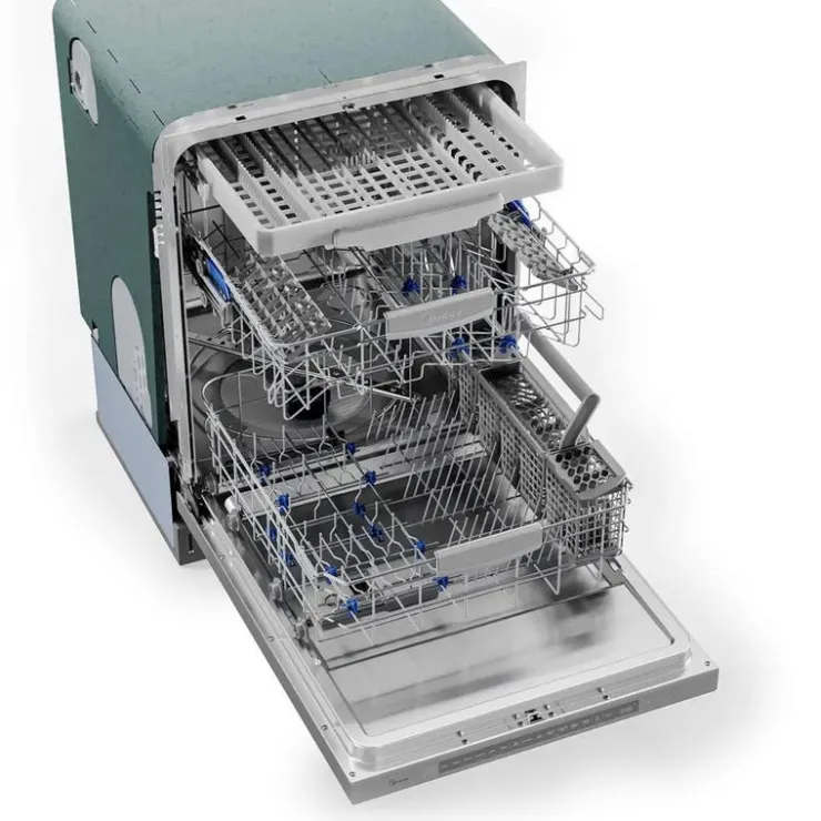 MIDEA Dishwasher Built-In 24" 45dB - MDT24P4AST Stainless Outlet