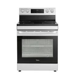 MIDEA Range 30" Electric Glass-Ceramic - MER30B14ASTC Stainless Steel Clearance
