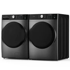 MIDEA Washer Front-Load 27" - MLHW52S7AGG Grey Outlet