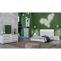 Mirror for Bedroom Dresser WHITE