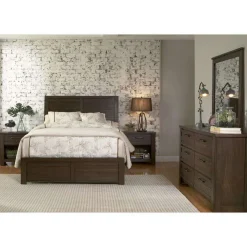 Mirror for Bedroom Dresser Brown
