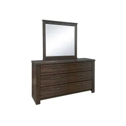 Mirror for Bedroom Dresser Brown