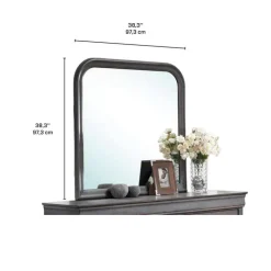 Mirror for Bedroom Dresser GREY Sale