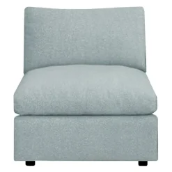 Modular Armless Chair - Grey New
