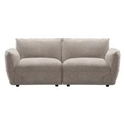 Modular Loveseat - 2 pcs Taupe Grey Online
