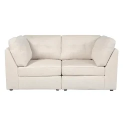 Modular Loveseat - 2 pcs Beige