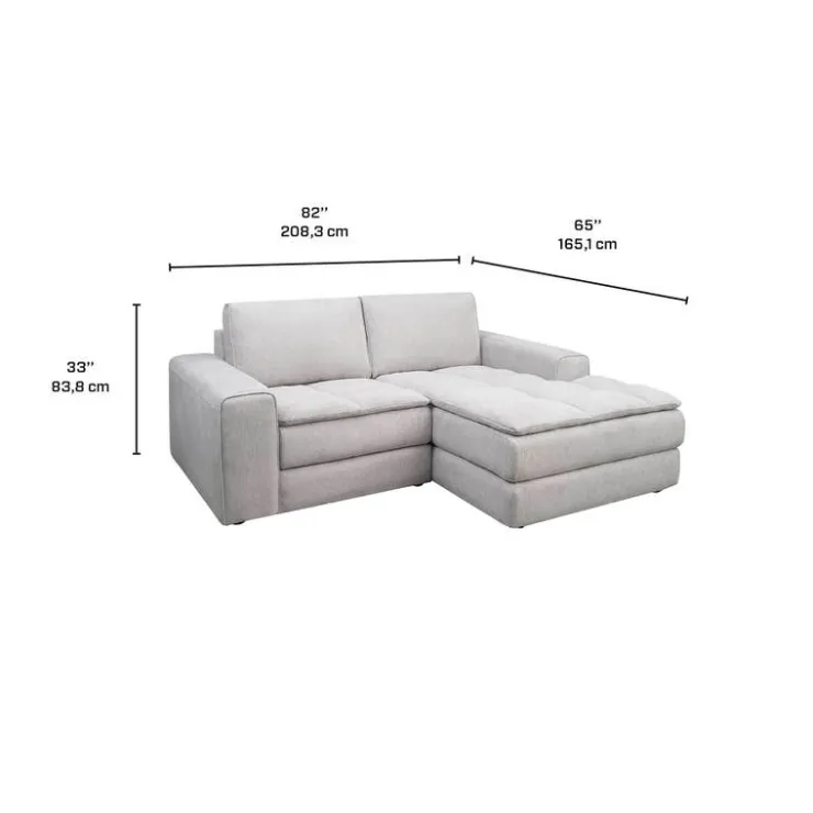 Modular Loveseat with a Right-Side Chaise - 2 pcs Best
