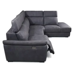 Modular Power Reclining Sectional with Adjustable Headrests - 4 pcs Dark Grey Sale