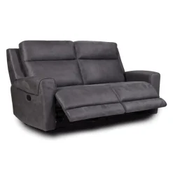 Modular Reclining Loveseat - 2 pcs Dark Grey Discount