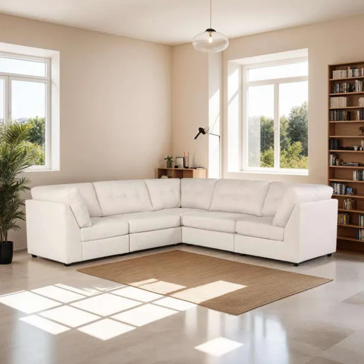 Modular Sectional - 5 pcs Beige Sale