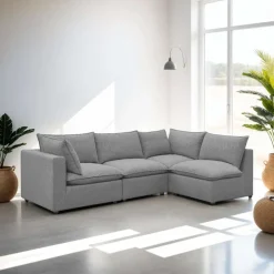 Modular Sectional - 4 pcs Grey
