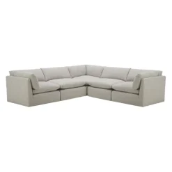 Modular Sectional - 5 pcs Beige Hot