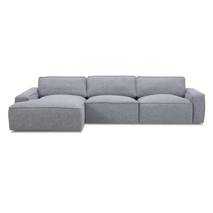 Modular Sectional with Left-Side Chaise - 3 pcs GREY Best