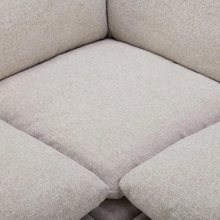 Modular Sectional with Ottoman - 6 pcs Beige Online