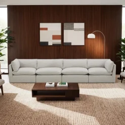 Modular Sofa - 4 pcs Beige Outlet