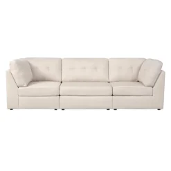 Modular Sofa - 3 pcs Beige Outlet