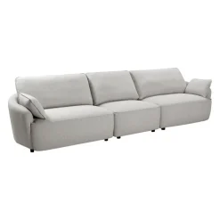 Modular Sofa - 3 pcs Light Grey New