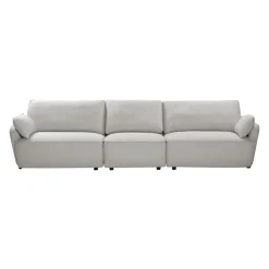 Modular Sofa - 3 pcs Light Grey New